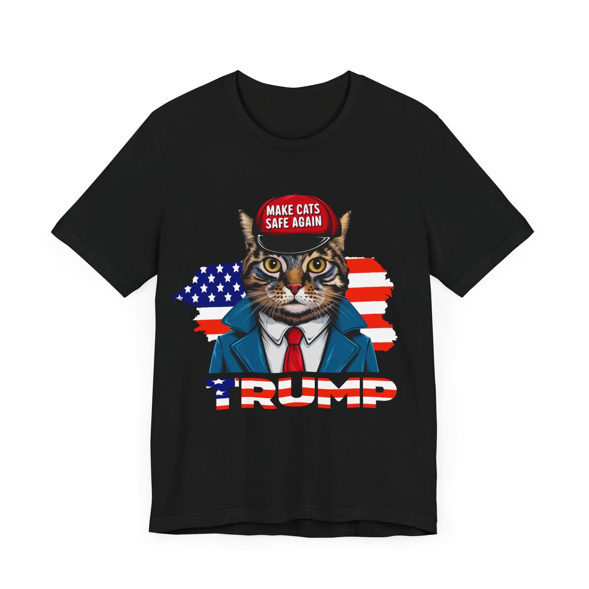 Make Cats Safe Again - Unisex Jersey Short Sleeve Tee