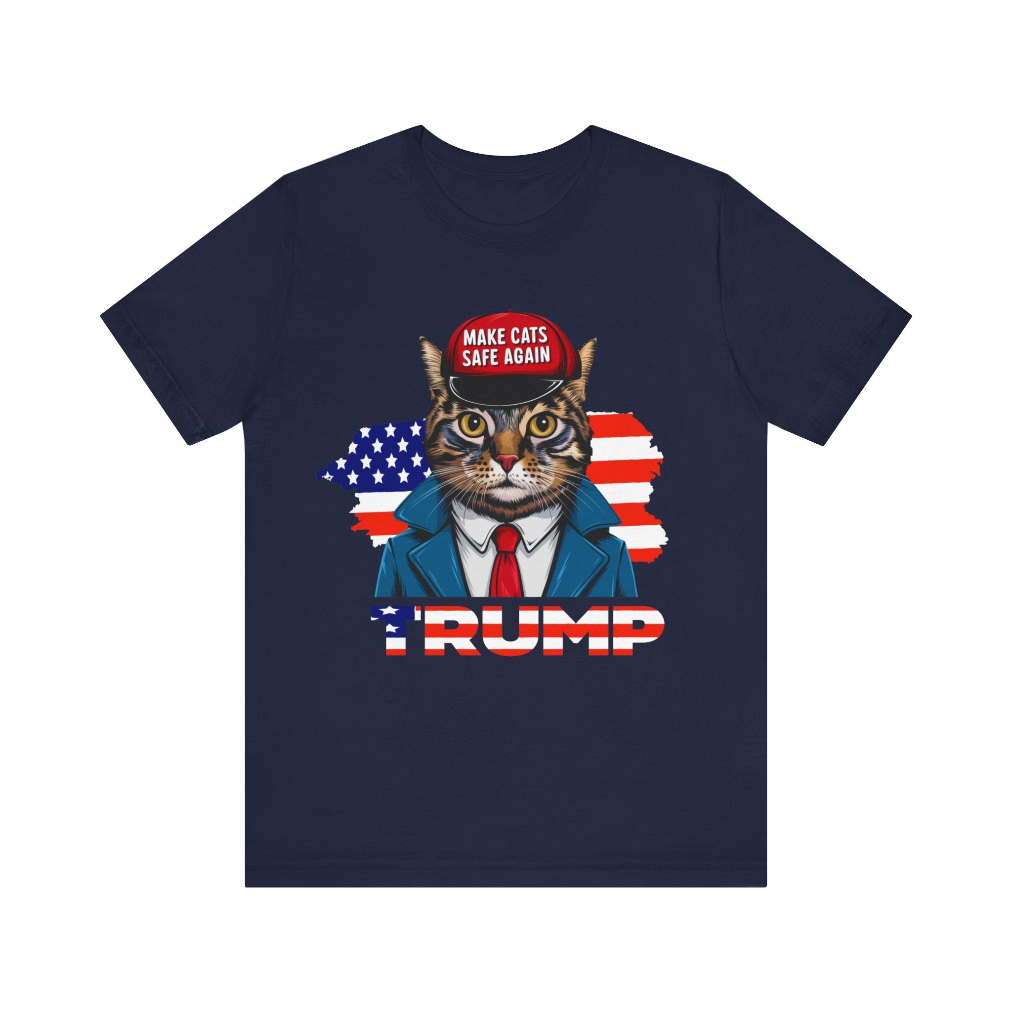 Make Cats Safe Again - Unisex Jersey Short Sleeve Tee