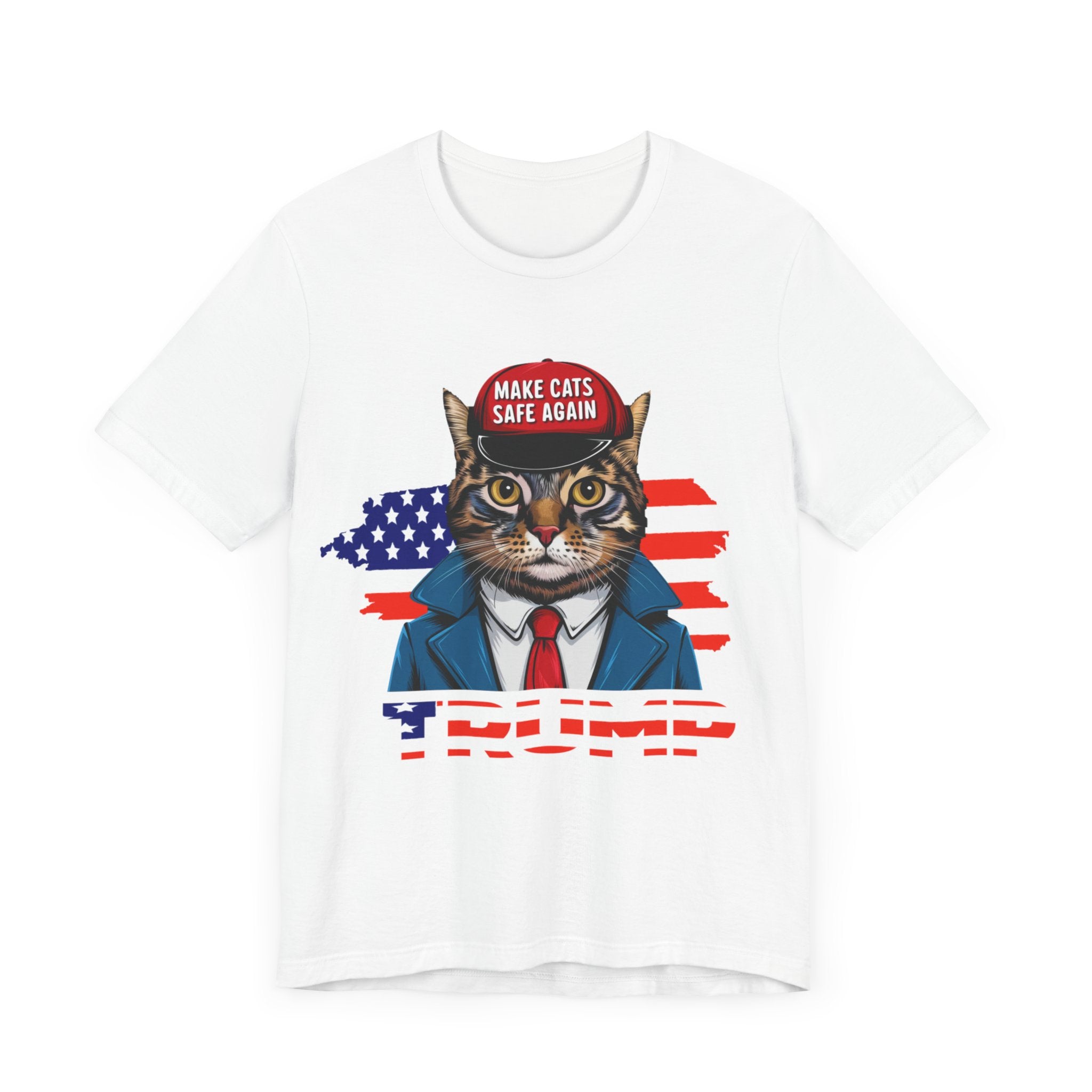 Make Cats Safe Again - Unisex Jersey Short Sleeve Tee