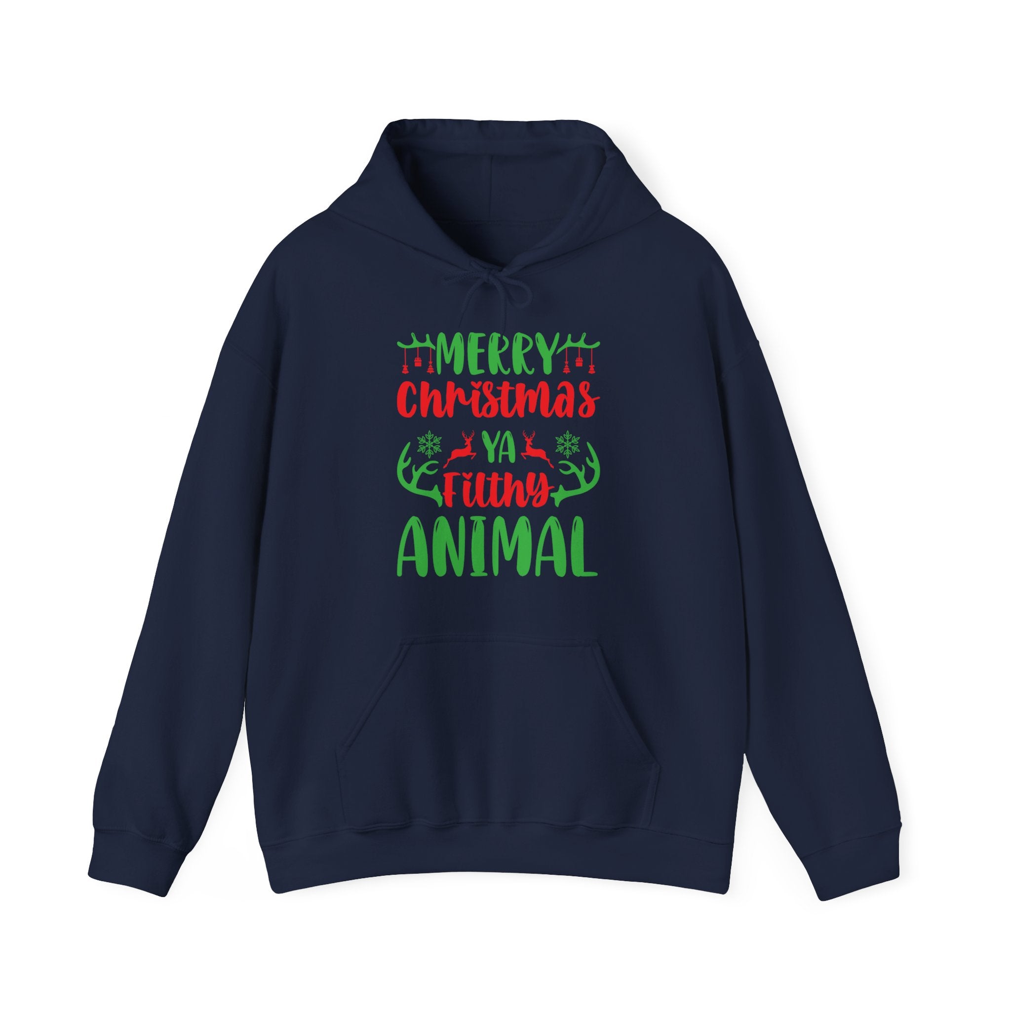 Merry Christmas Ya Filthy Animal - Unisex Hoodie