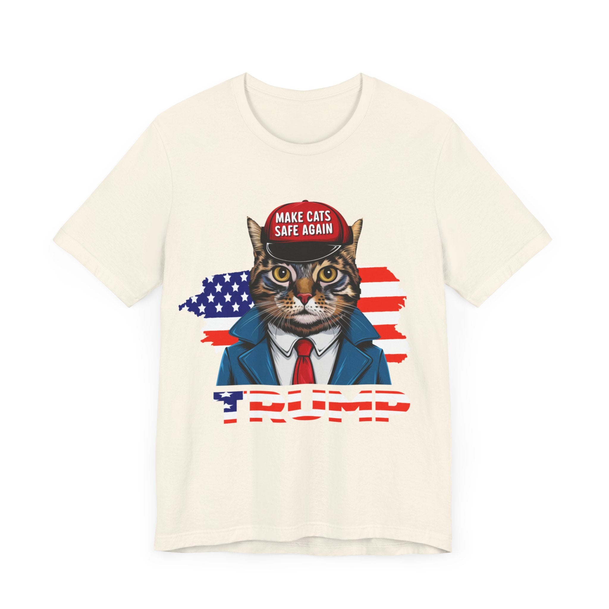 Make Cats Safe Again - Unisex Jersey Short Sleeve Tee