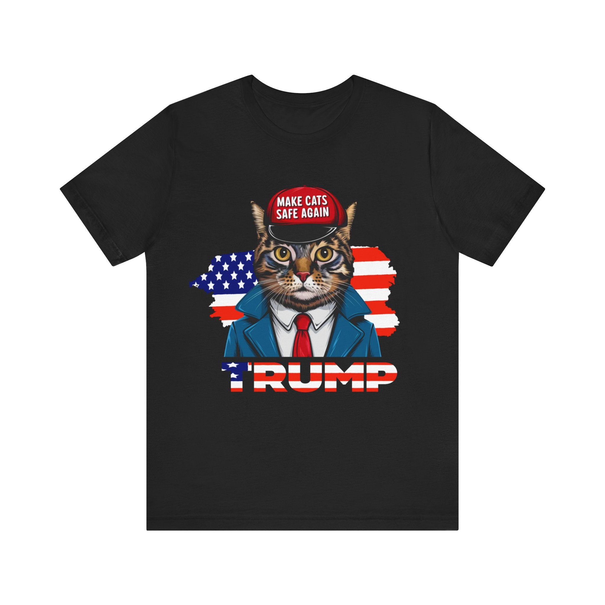 Make Cats Safe Again - Unisex Jersey Short Sleeve Tee