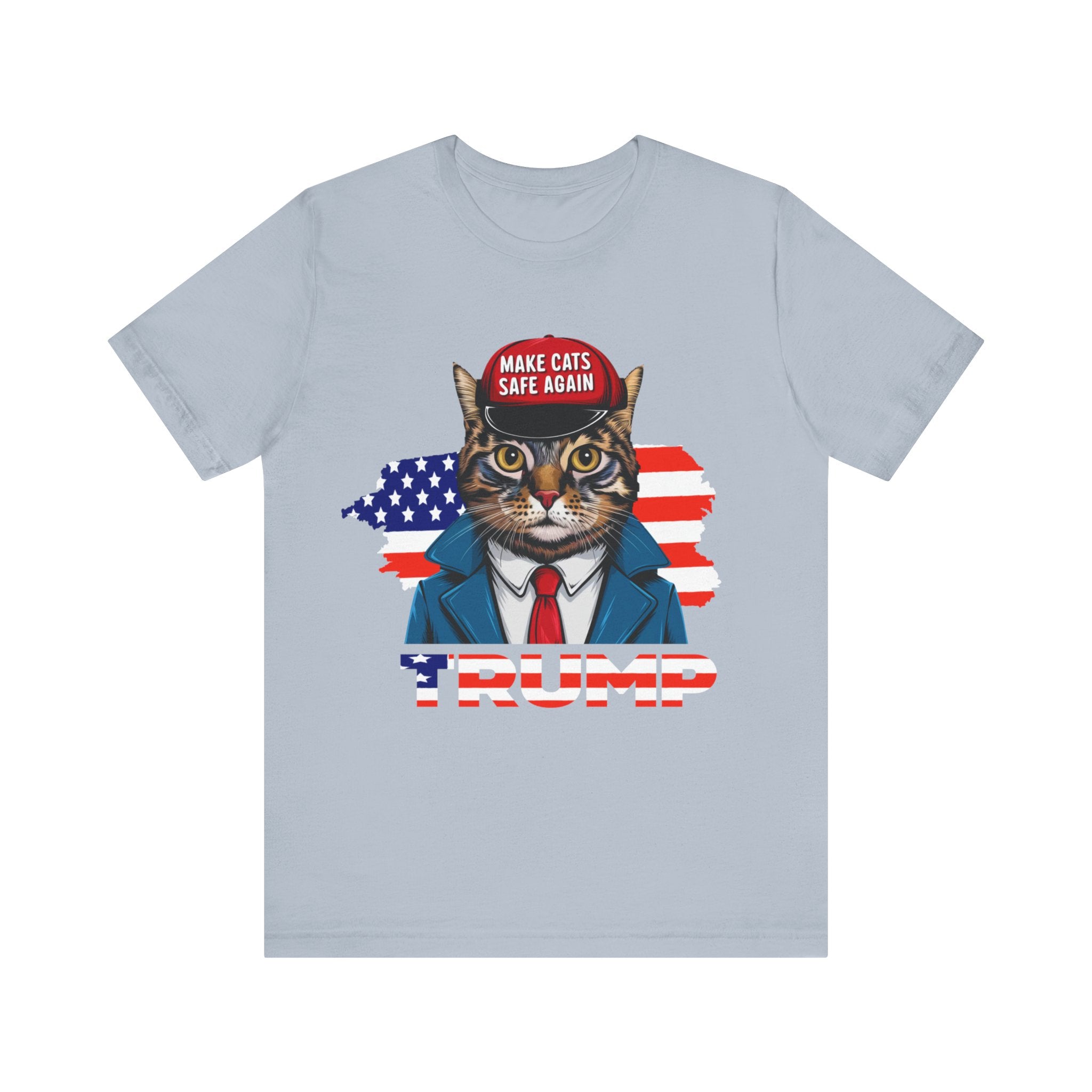 Make Cats Safe Again - Unisex Jersey Short Sleeve Tee