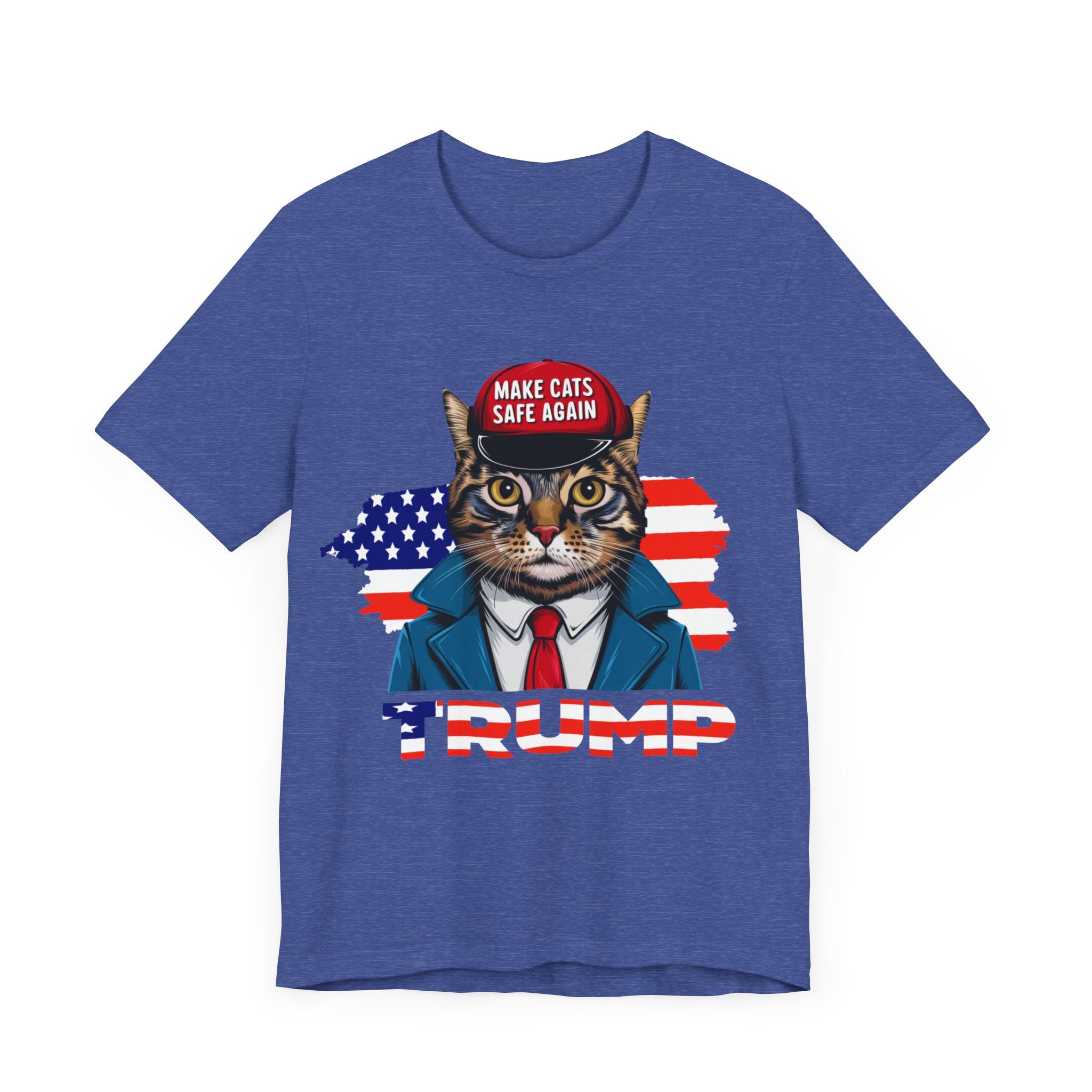 Make Cats Safe Again - Unisex Jersey Short Sleeve Tee