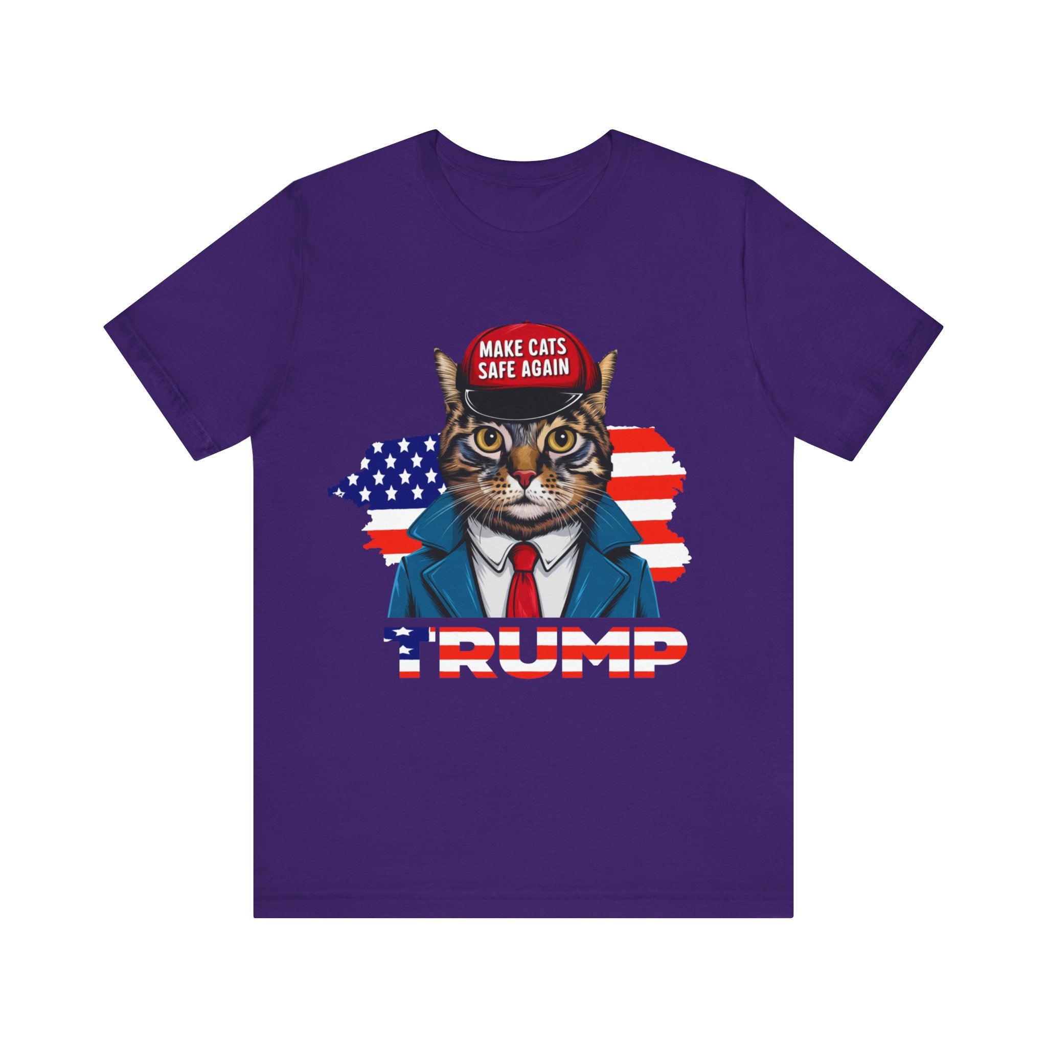 Make Cats Safe Again - Unisex Jersey Short Sleeve Tee