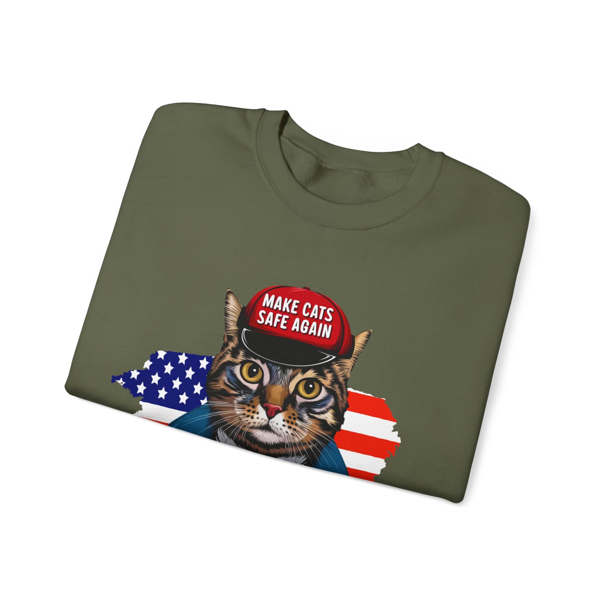 Make Cats Safe Again - Unisex Sweatshirt