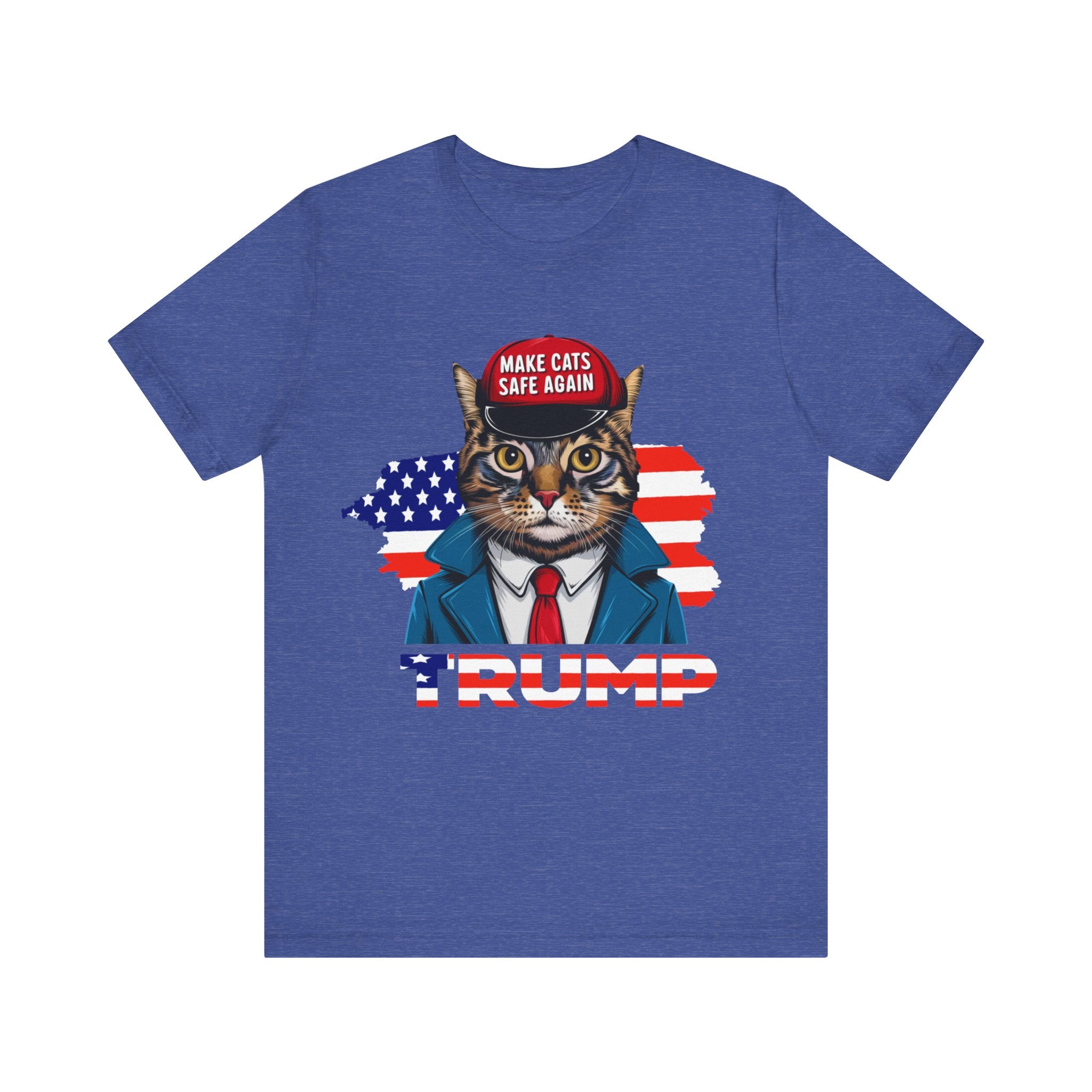 Make Cats Safe Again - Unisex Jersey Short Sleeve Tee