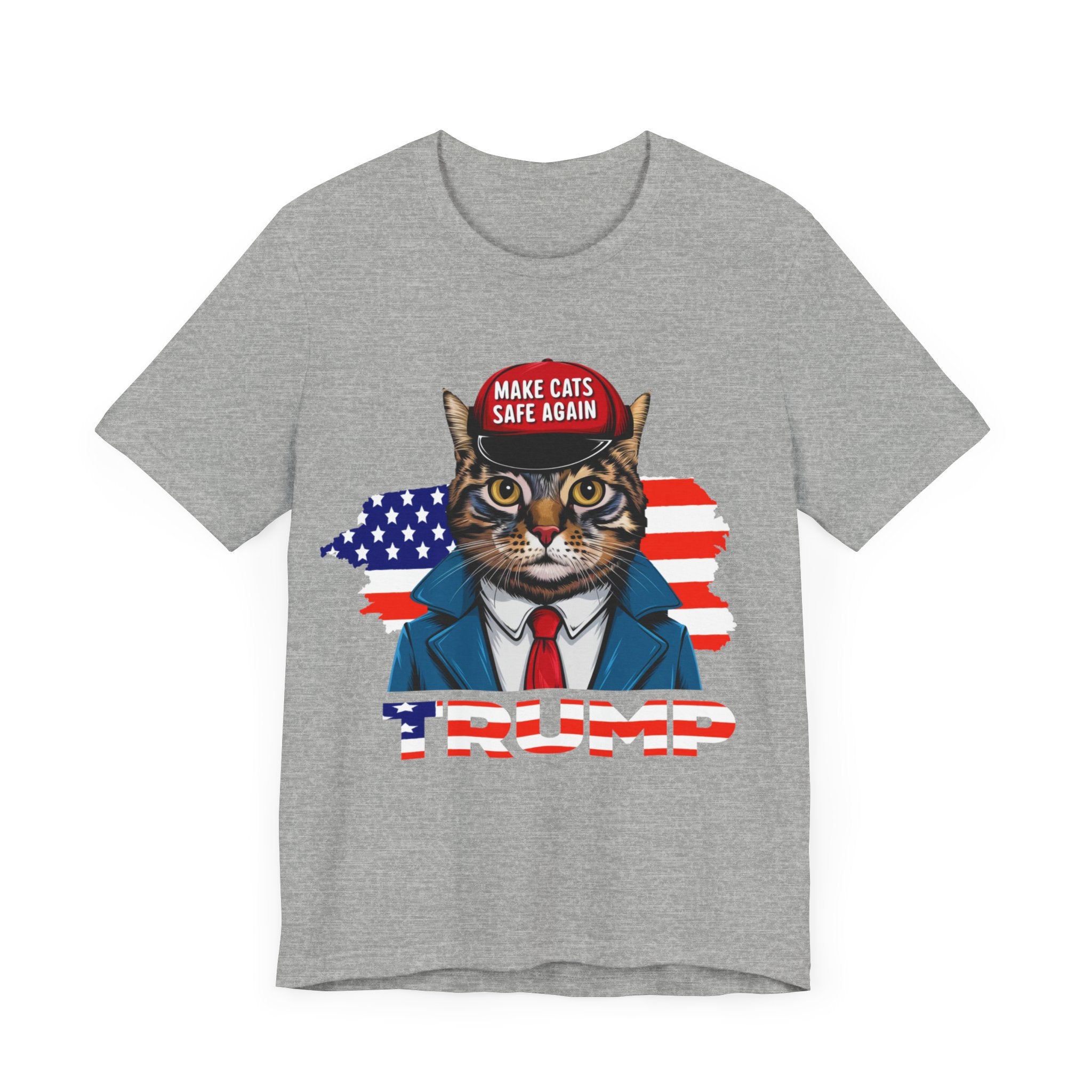 Make Cats Safe Again - Unisex Jersey Short Sleeve Tee