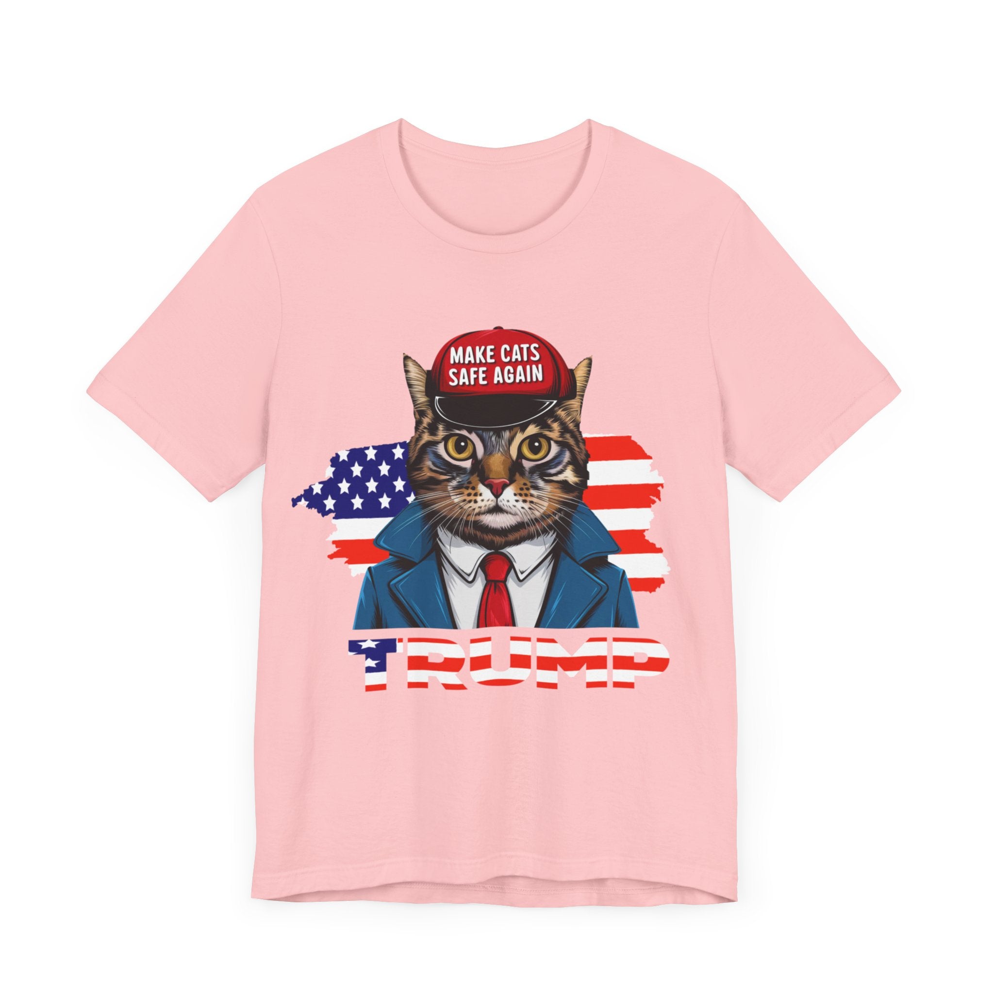 Make Cats Safe Again - Unisex Jersey Short Sleeve Tee