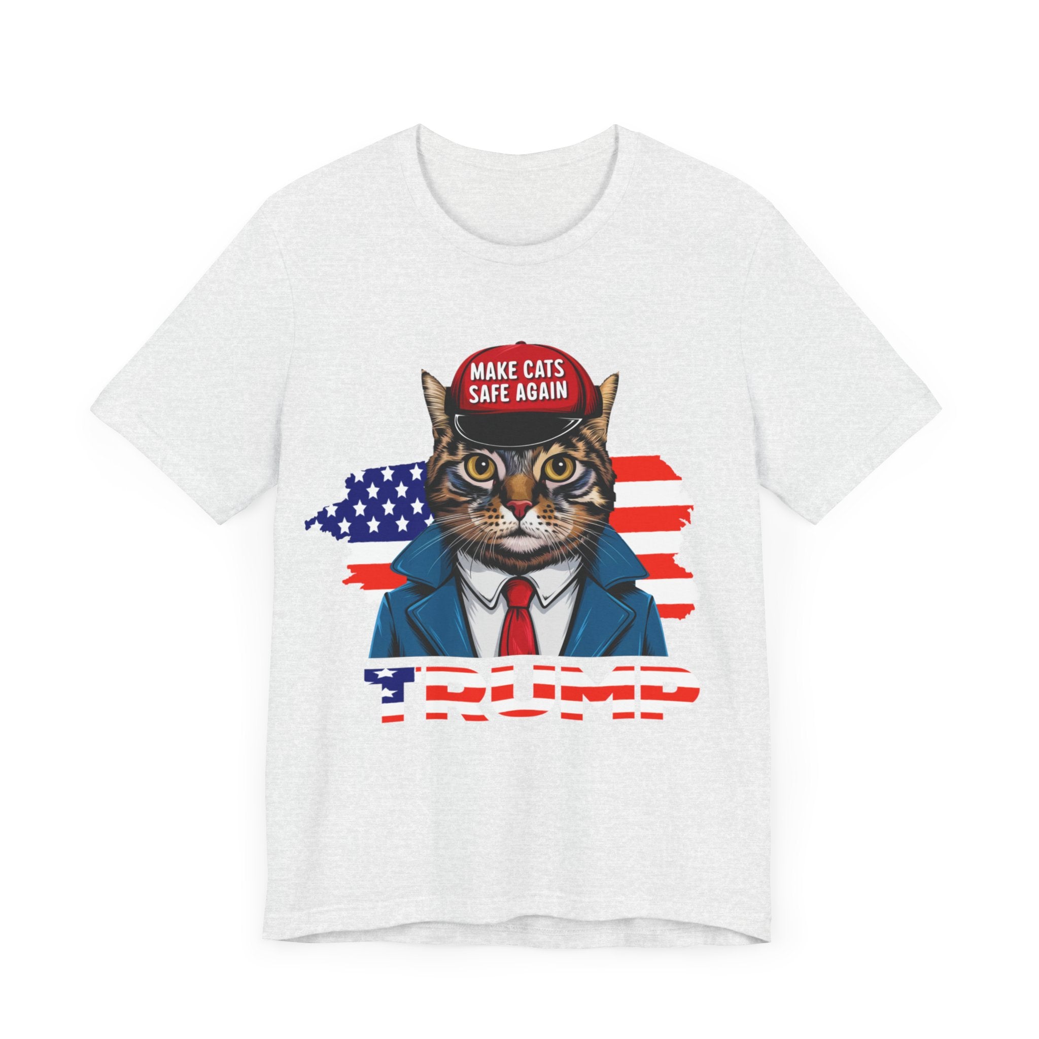 Make Cats Safe Again - Unisex Jersey Short Sleeve Tee