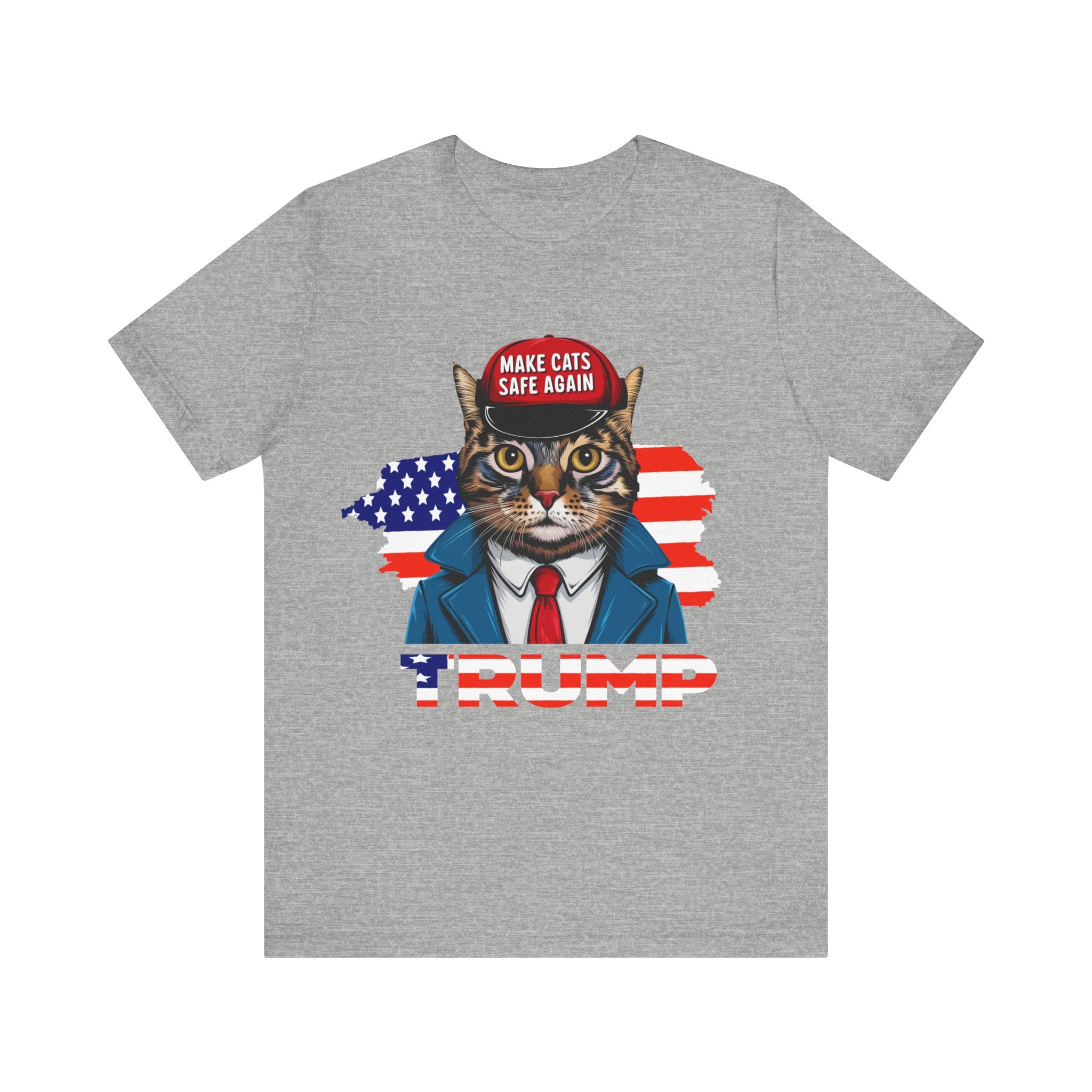 Make Cats Safe Again - Unisex Jersey Short Sleeve Tee