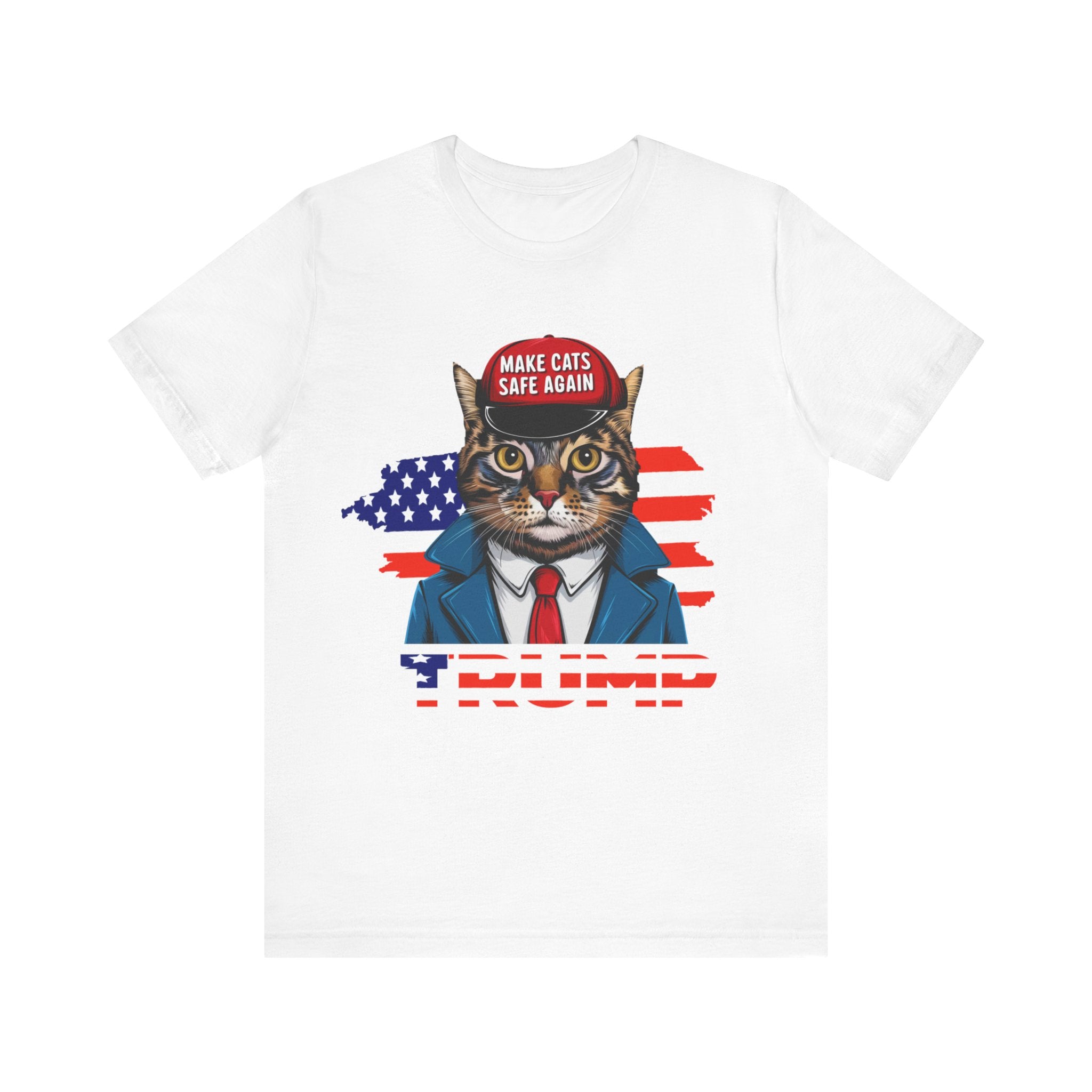 Make Cats Safe Again - Unisex Jersey Short Sleeve Tee